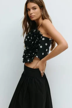 Gina Tricot Roe top Svart Discount