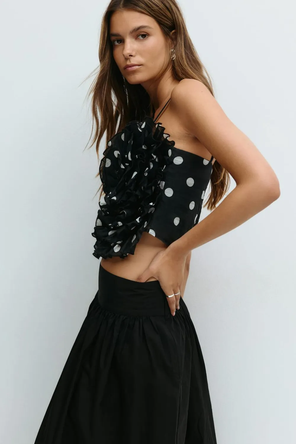 Gina Tricot Roe top Svart Discount