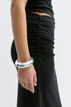 Gina Tricot Ruched axi kirt Svart New