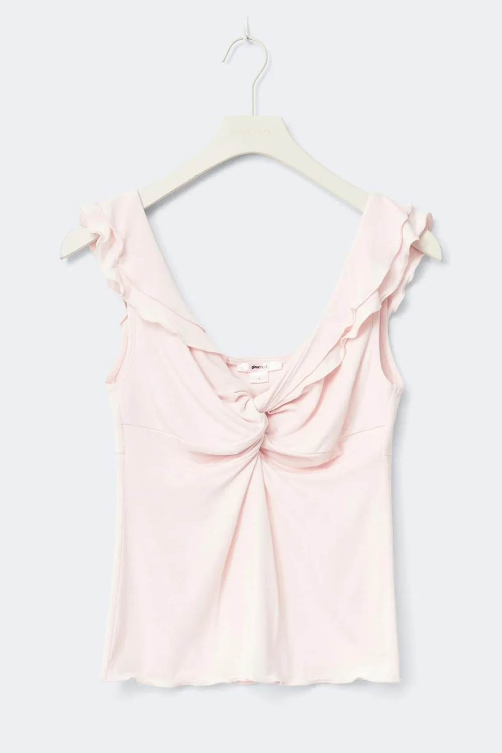 Gina Tricot 14+ ruched top Rosa