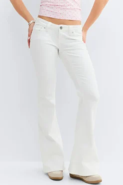 Gina Tricot 14+ runway jean Hvit Outlet