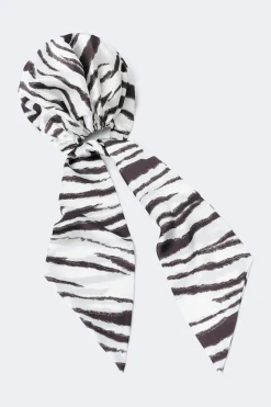 Gina Tricot Satin head scarf Hvit Hot