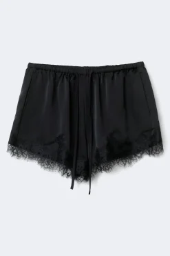 Gina Tricot atin ace hort Svart Clearance