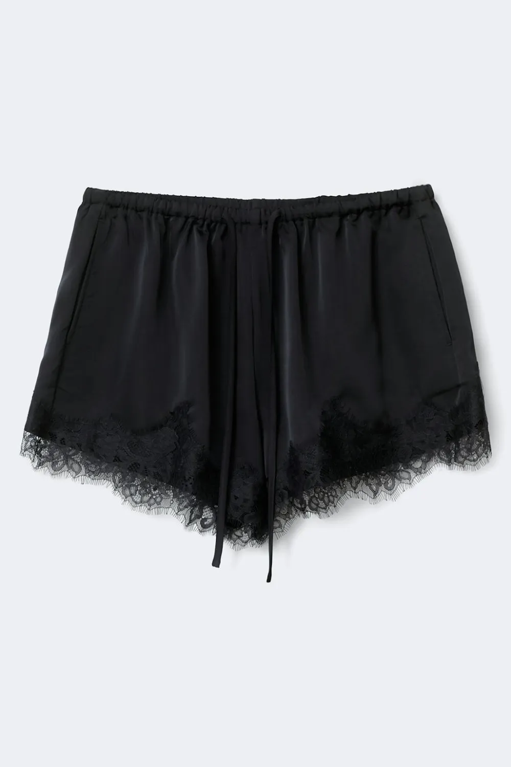 Gina Tricot atin ace hort Svart Clearance