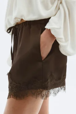 Gina Tricot atin ace hort Brun Outlet