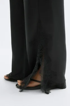 Gina Tricot atin ace trouer Svart Discount