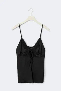 Gina Tricot atin oungewear inget Svart Outlet