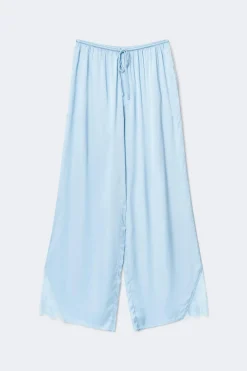Gina Tricot atin oungewear trouer Blå New