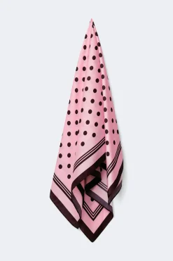 Gina Tricot Satin scarf Rosa Online