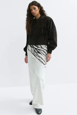 Gina Tricot Satin scarf Hvit Hot