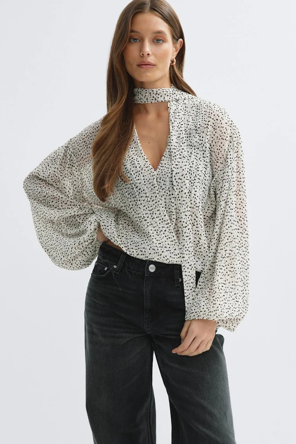 Gina Tricot carf boue Svart Sale