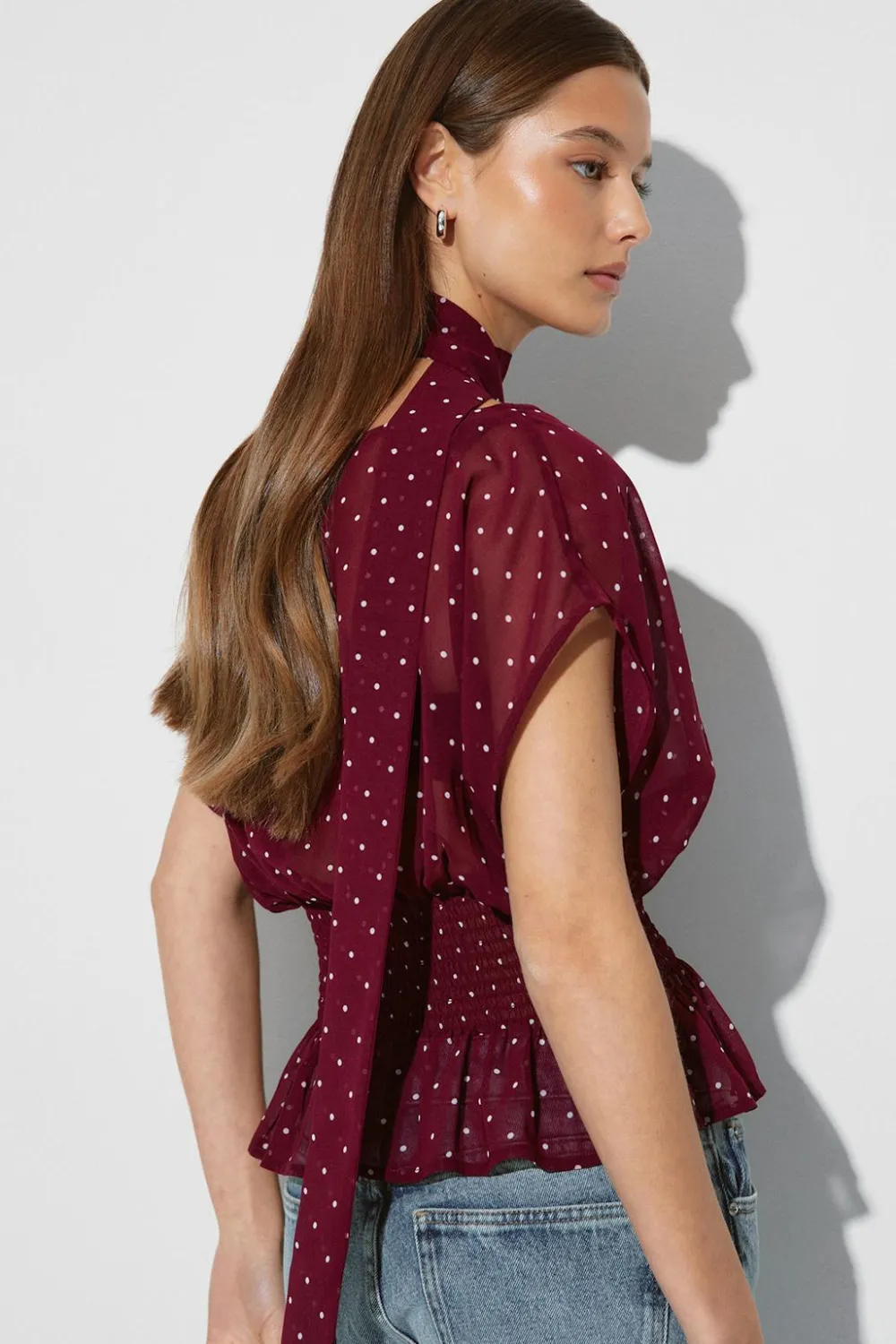 Gina Tricot carf boue Rød Clearance