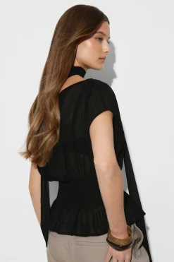 Gina Tricot carf boue Svart Hot