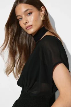 Gina Tricot carf boue Svart Hot