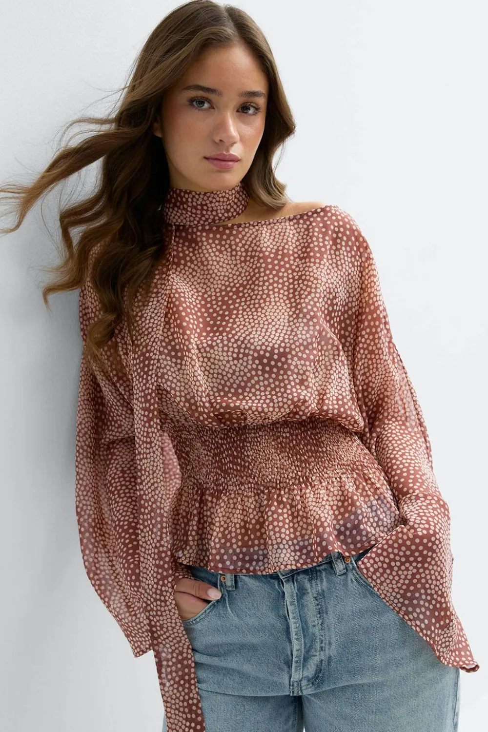 Gina Tricot carf boue Brun Sale