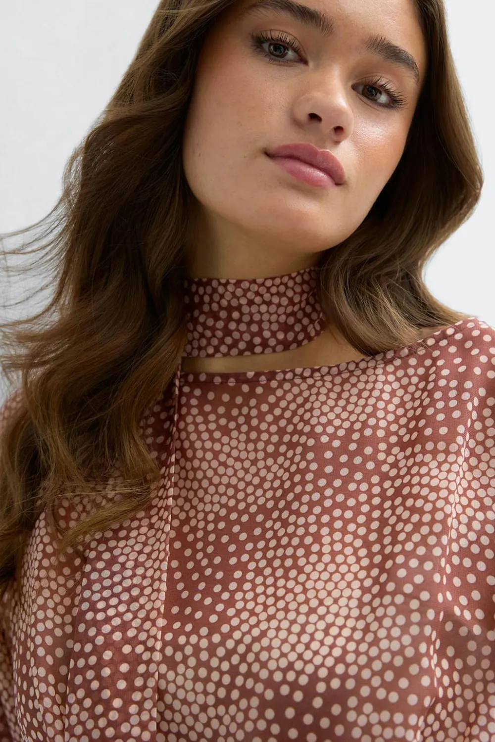 Gina Tricot carf boue Brun Sale