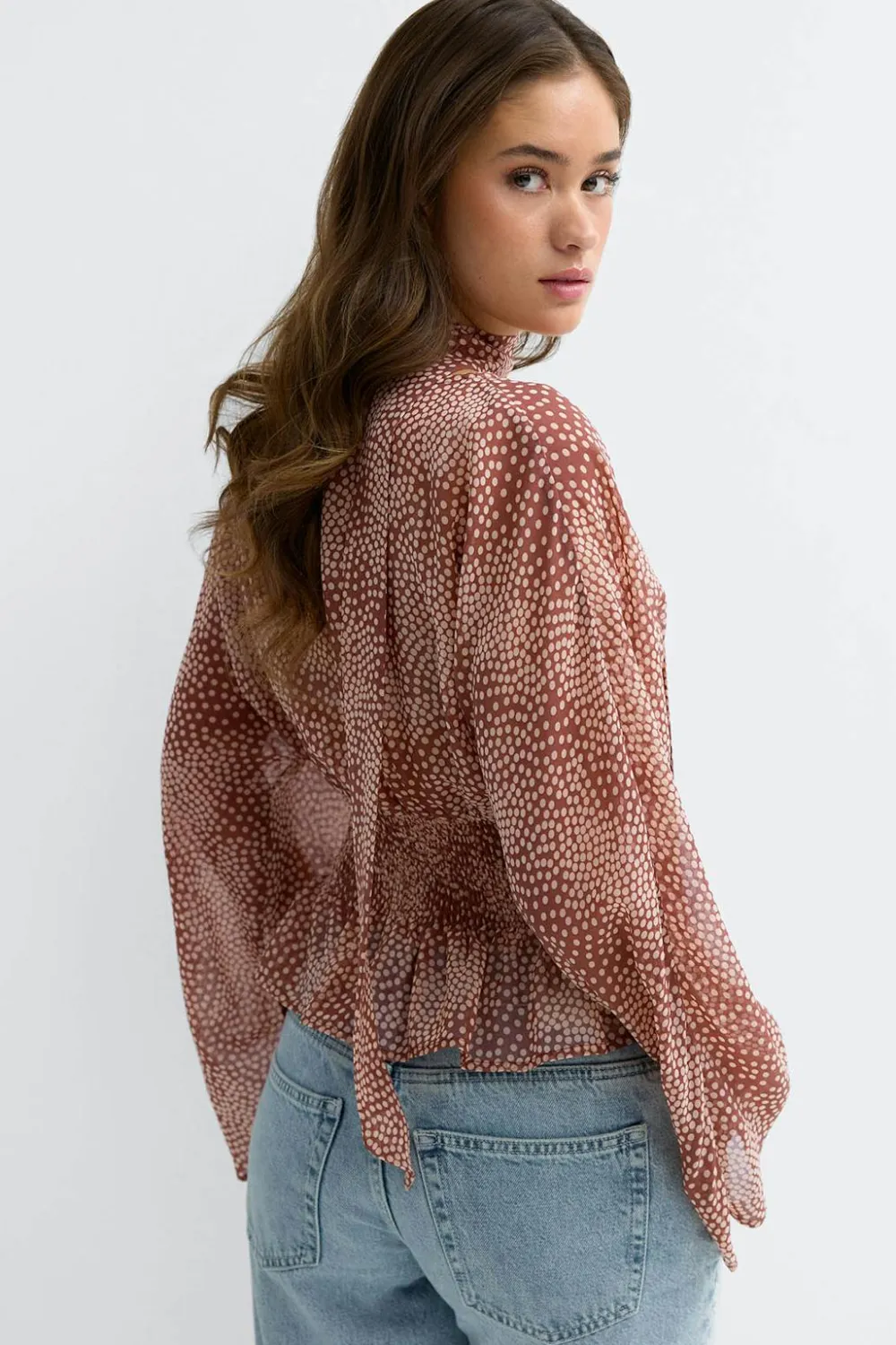 Gina Tricot carf boue Brun Sale