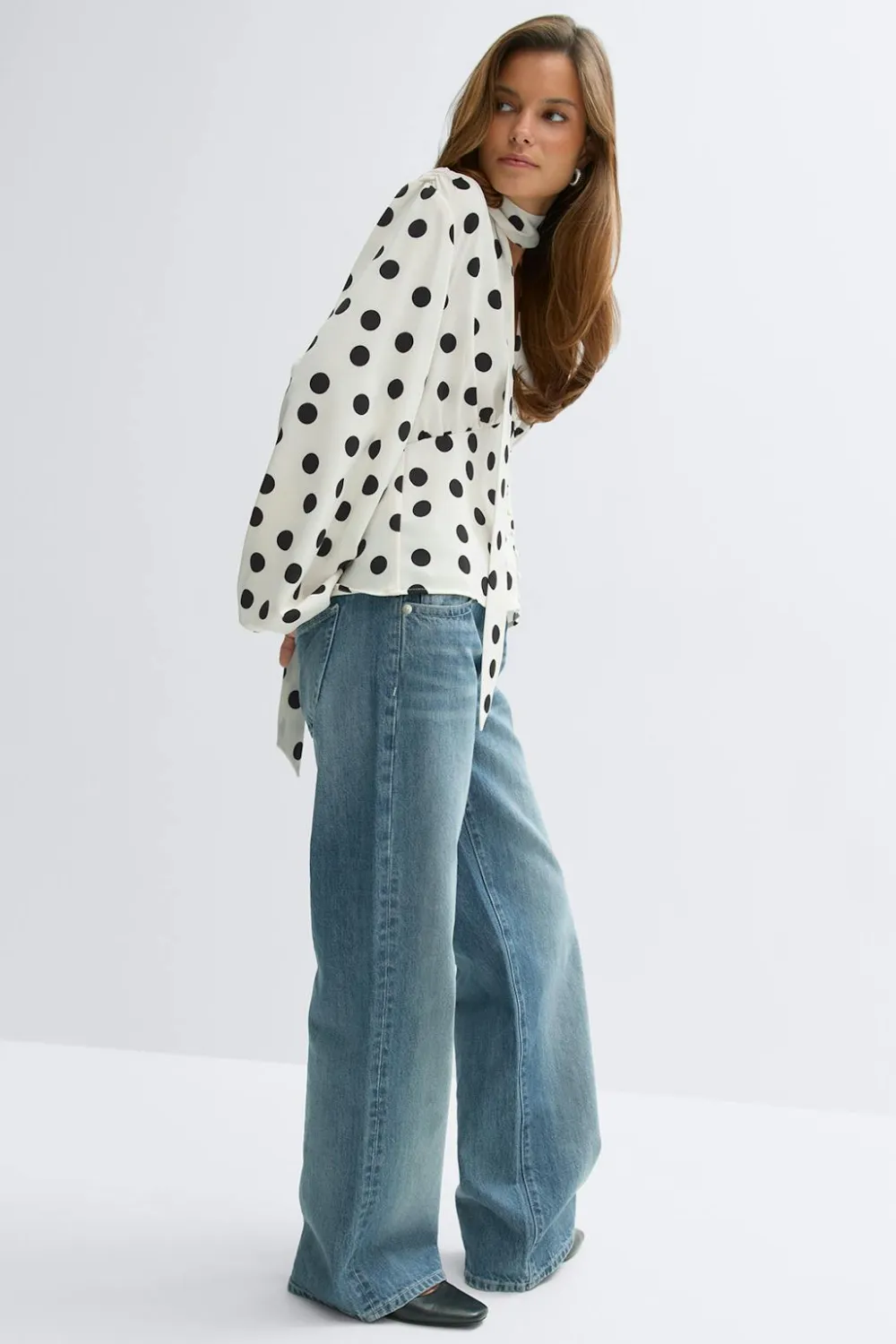 Gina Tricot Scarf top Svart Outlet