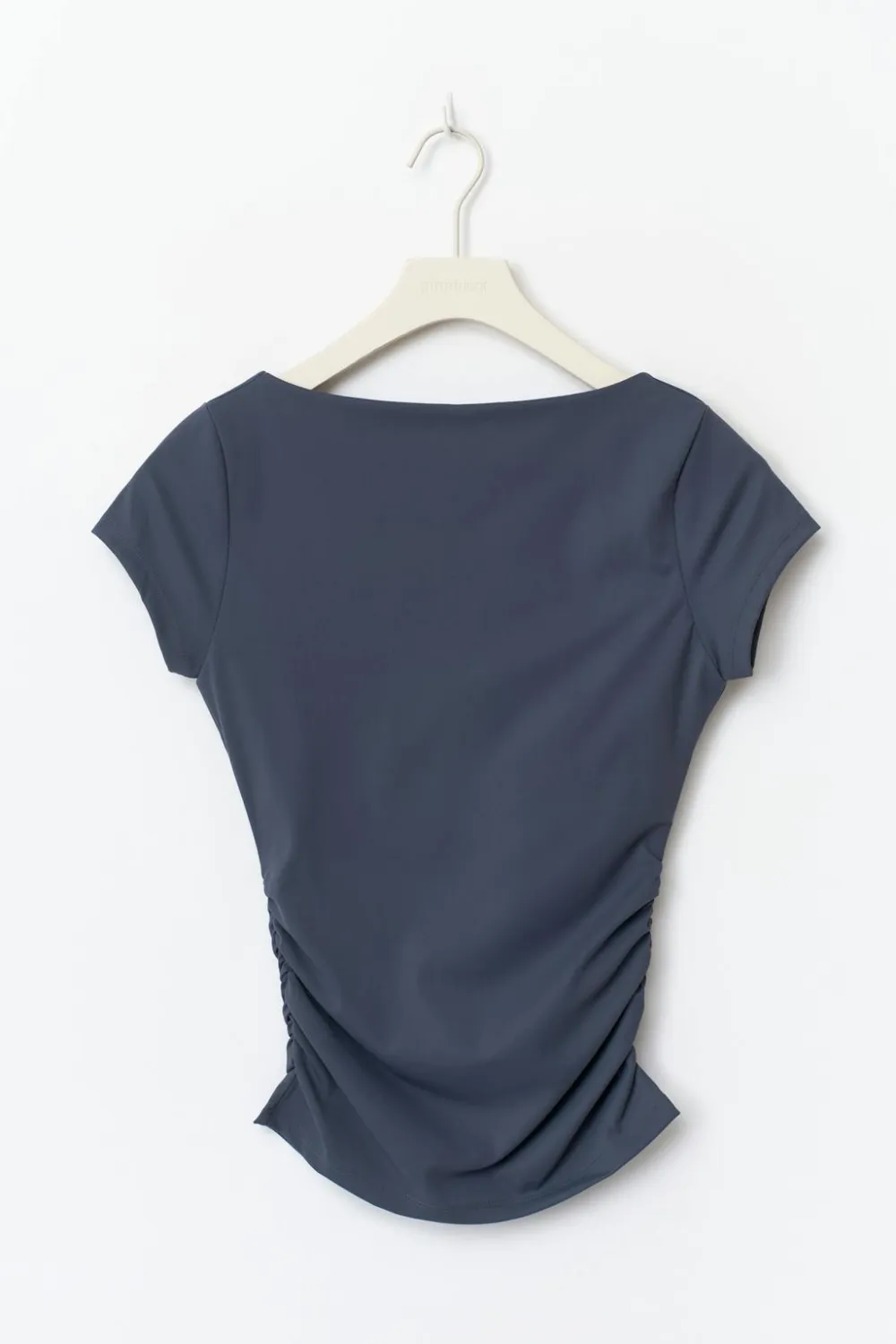 Gina Tricot cooped back yoga top Blå Hot