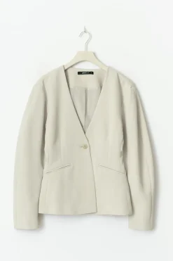Gina Tricot cupted bazer Beige Sale