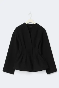 Gina Tricot cupted fet jacket Svart Online