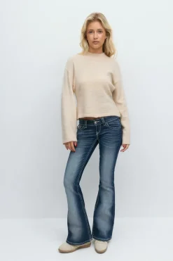 Gina Tricot 14+ cupture knitted weater Beige Best