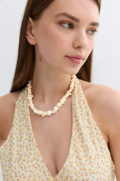 Gina Tricot Sea pearl necklace New