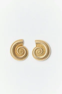 Gina Tricot Sea shell earrings Gull