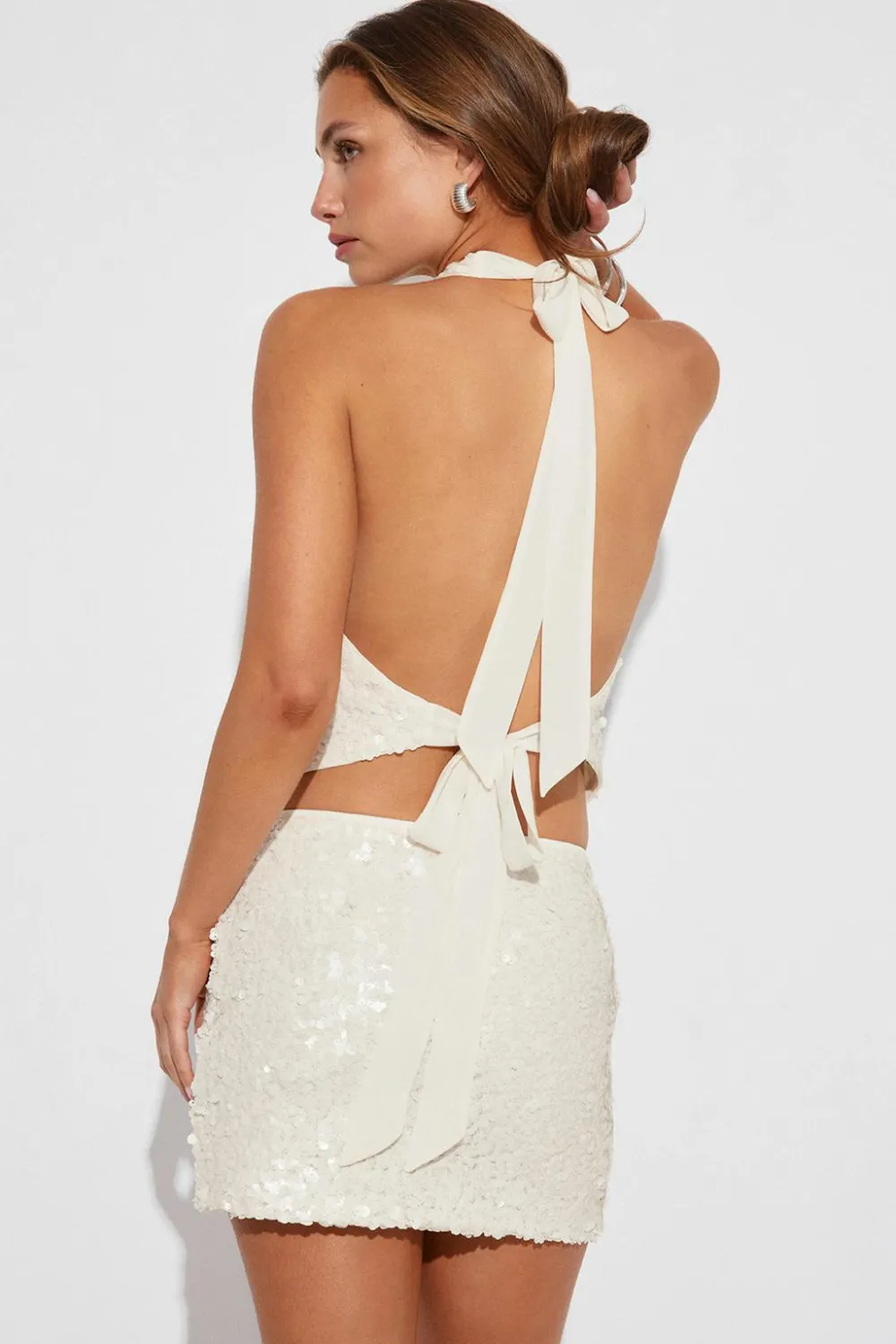 Gina Tricot equin ini kirt Hvit Online