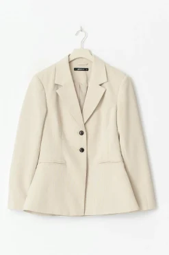 Gina Tricot Shaped blazer Beige Best