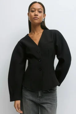 Gina Tricot haped bazer Svart