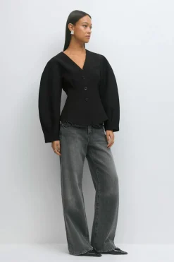 Gina Tricot haped bazer Svart