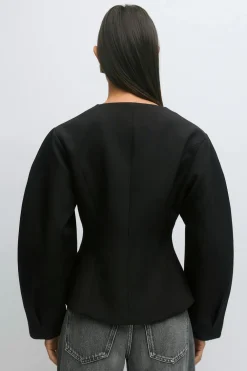 Gina Tricot haped bazer Svart