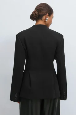 Gina Tricot Shaped blazer Svart Hot