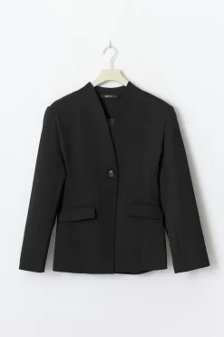 Gina Tricot Shaped blazer Svart Hot