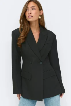 Gina Tricot haped bazer Svart Clearance