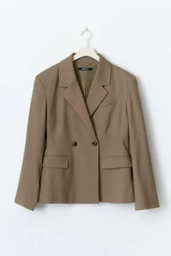 Gina Tricot haped bazer Beige Online