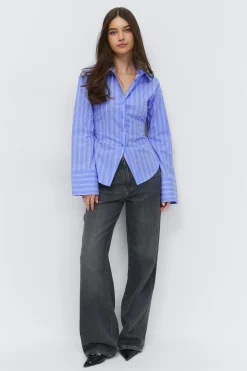 Gina Tricot haped boue Blå Discount