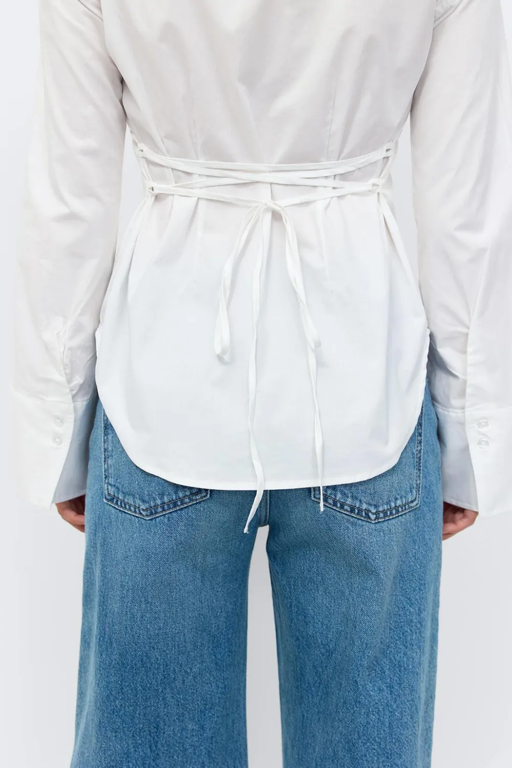 Gina Tricot haped boue Hvit New