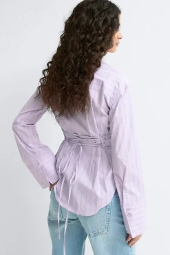 Gina Tricot haped boue Lilla Hot