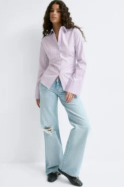 Gina Tricot haped boue Lilla Hot