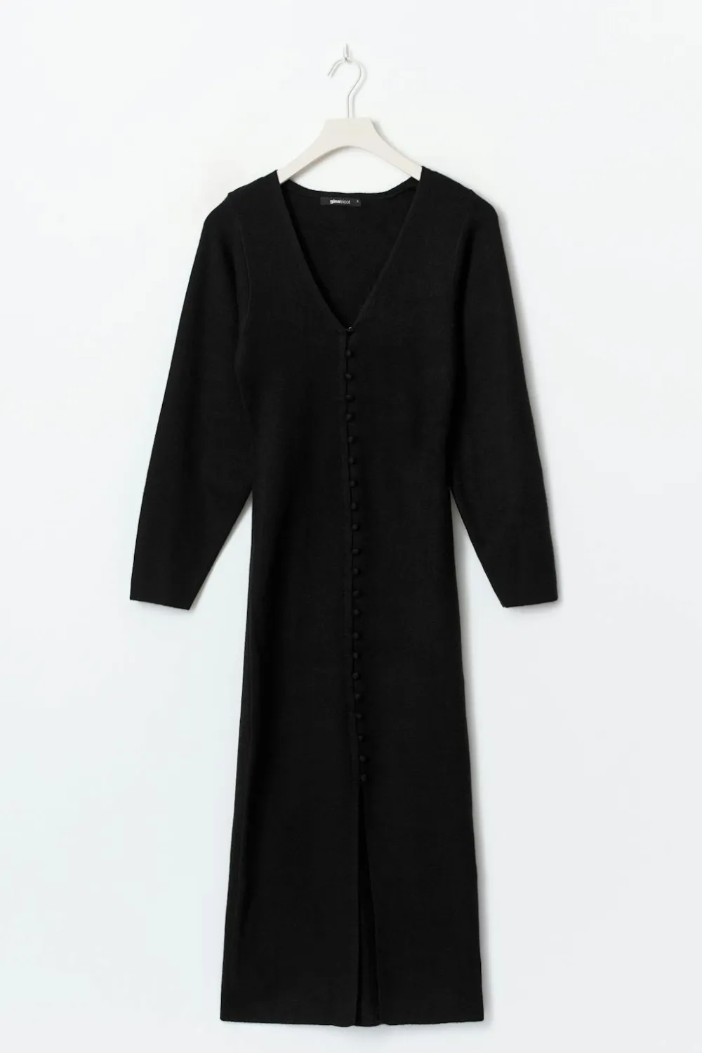 Gina Tricot haped knitted dre Svart