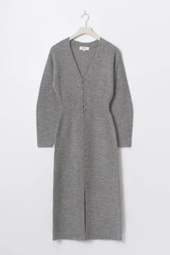 Gina Tricot haped knitted dre Grå Clearance