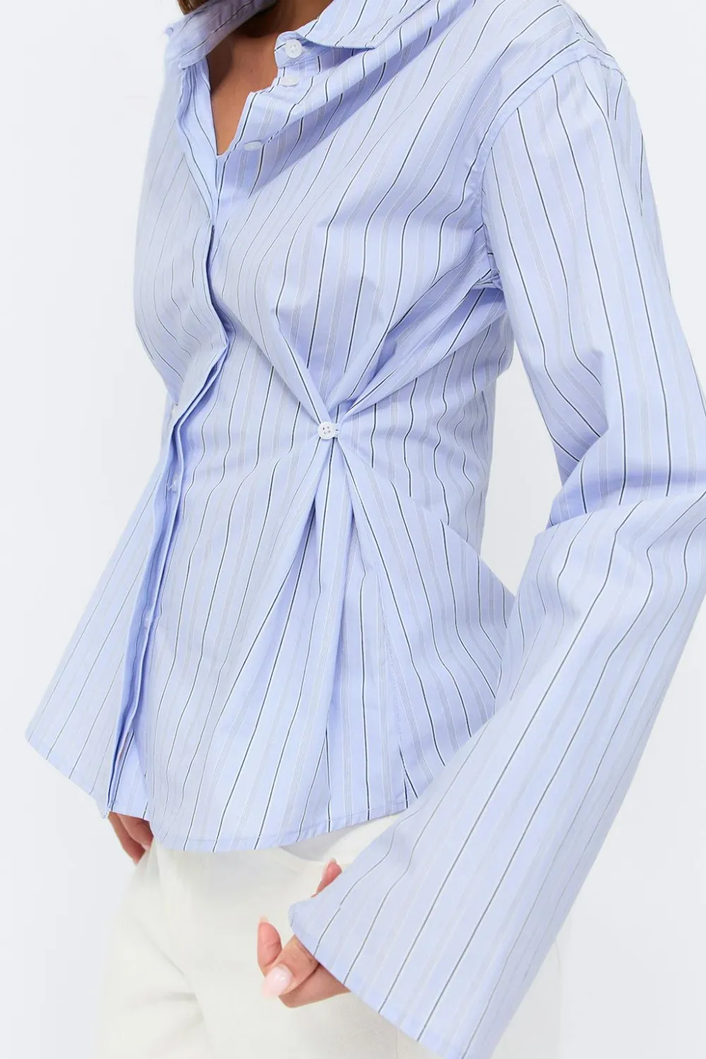 Gina Tricot haped hirt Blå Sale