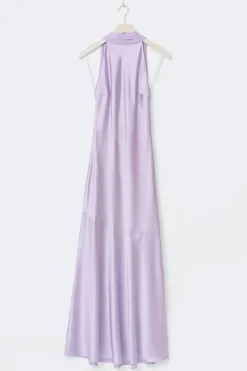 Gina Tricot Shawl maxi dress Lilla Hot