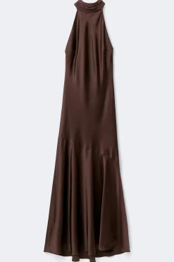 Gina Tricot Shawl maxi dress Brun Best
