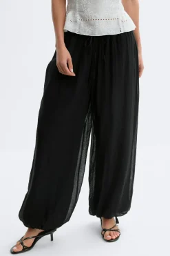 Gina Tricot heer baoon trouer Svart Outlet