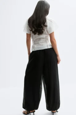 Gina Tricot heer baoon trouer Svart Outlet