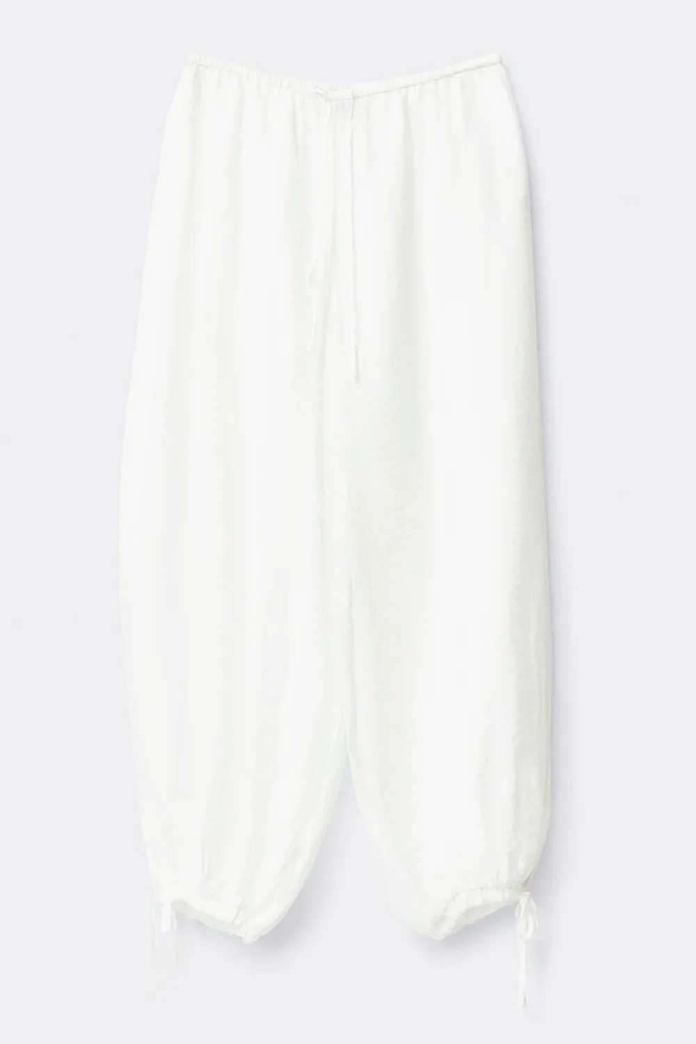 Gina Tricot heer baoon trouer Hvit Outlet
