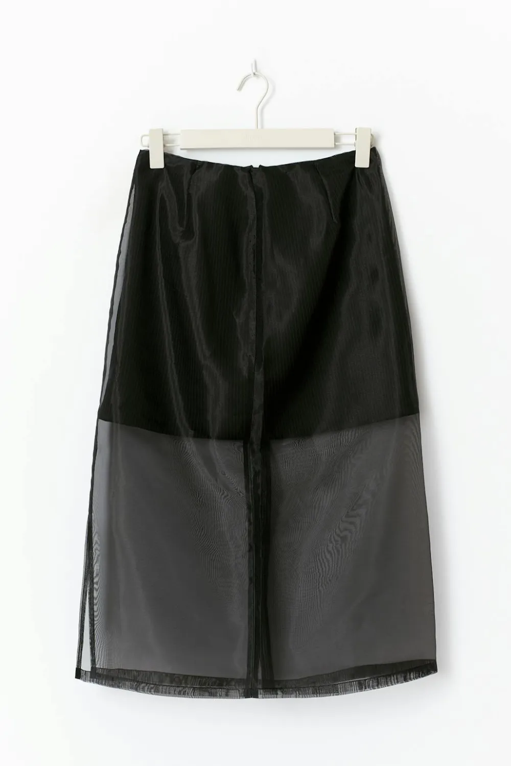 Gina Tricot Sheer skirt Svart Hot